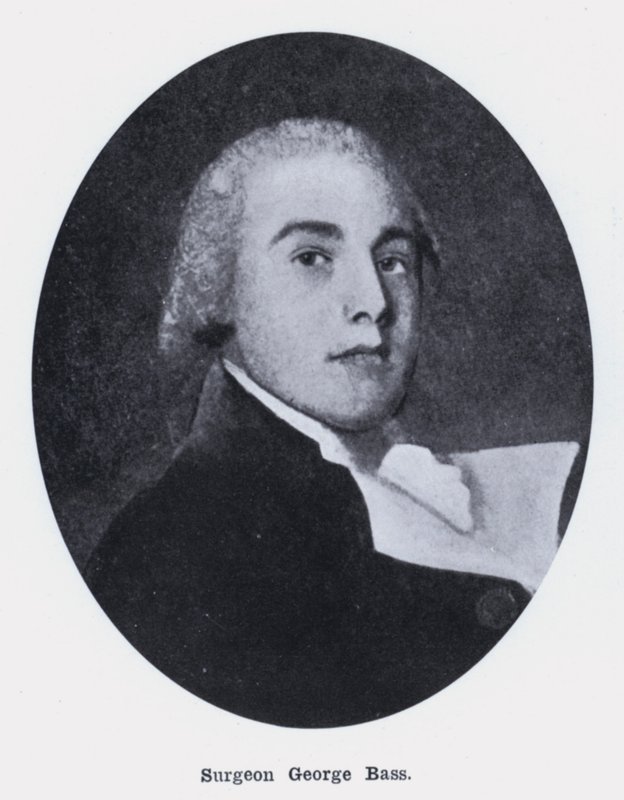 Kirurg George Bass (s/v foto) av Photographer Australian