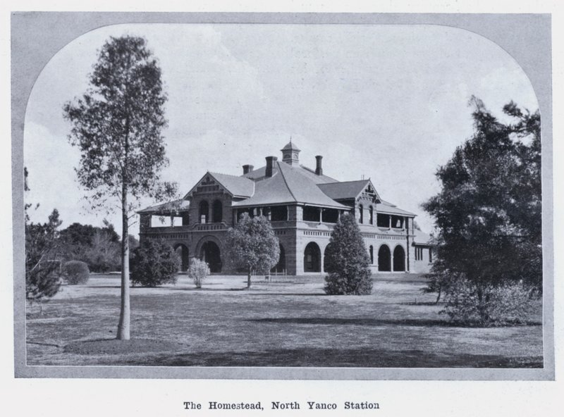 The Homestead, North Yanco Station (s/v foto) av Photographer Australian