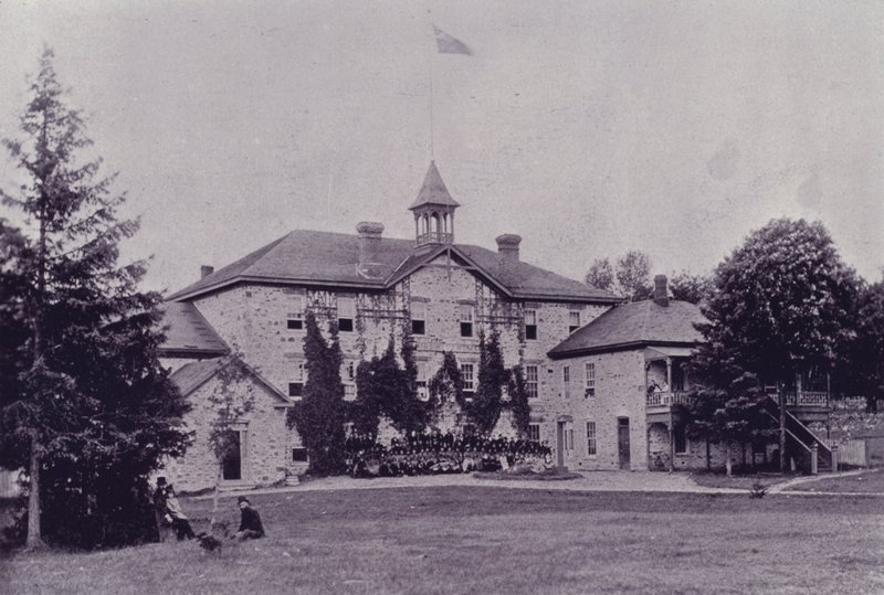 Kanada: Shingwauk och Wawanosh Home (s/v foto) av Photographer Canadian