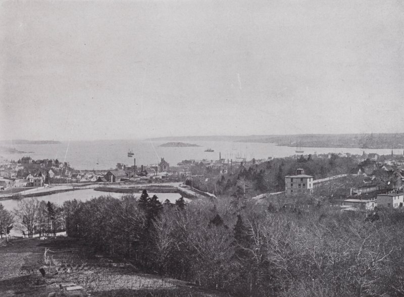 Harbor Entrance, Halifax (s/v foto) av Photographer Canadian