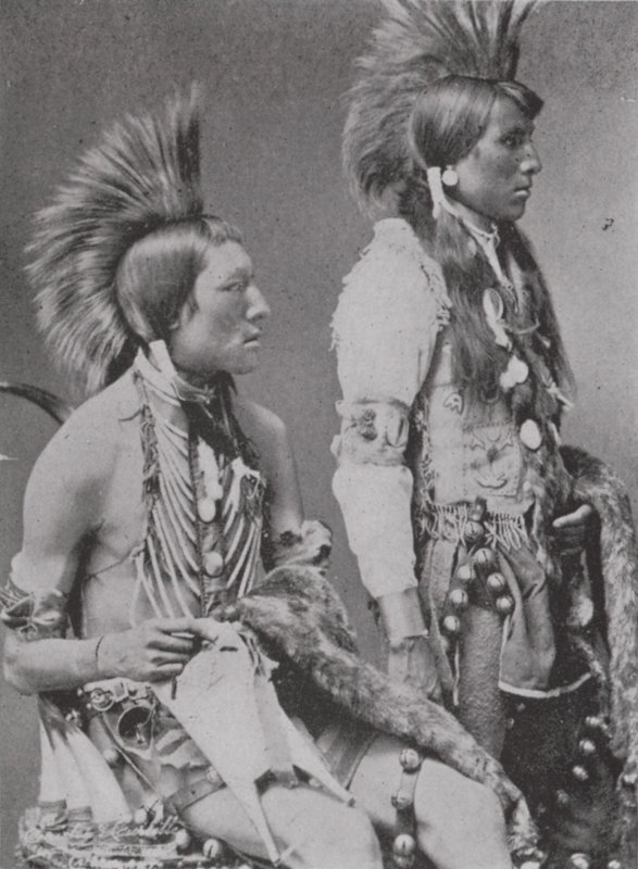 To Blackfoot Braves (s/h foto) svenske av Photographer Canadian