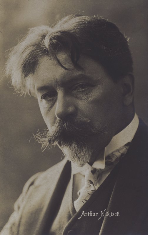 Arthur Nikisch, ungersk dirigent (s/v foto) av Photographer German