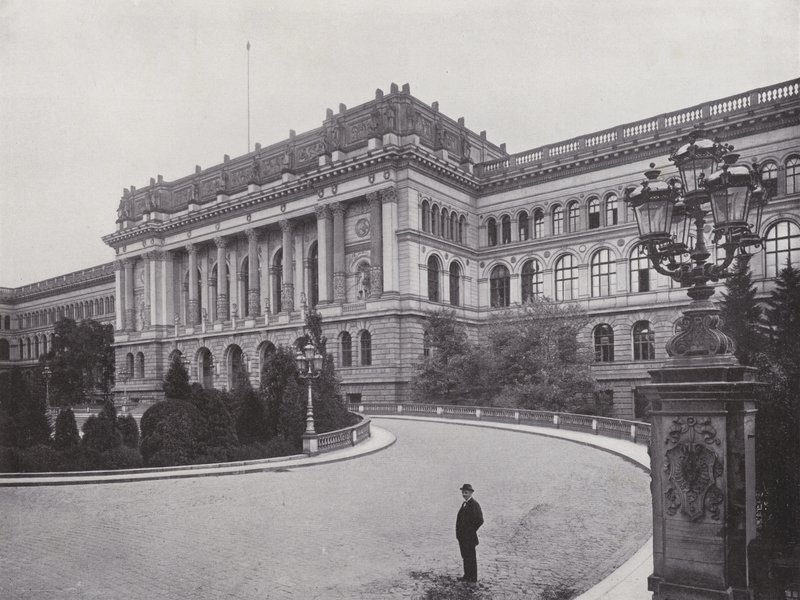 Charlottenburg, Technical University (s/v foto) av Photographer German