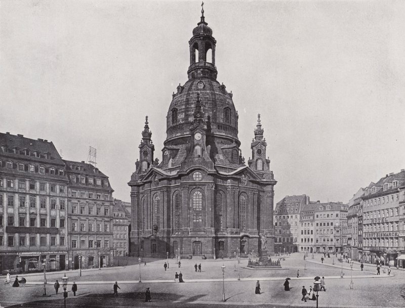 Frauenkirche (s/v foto) av Photographer German