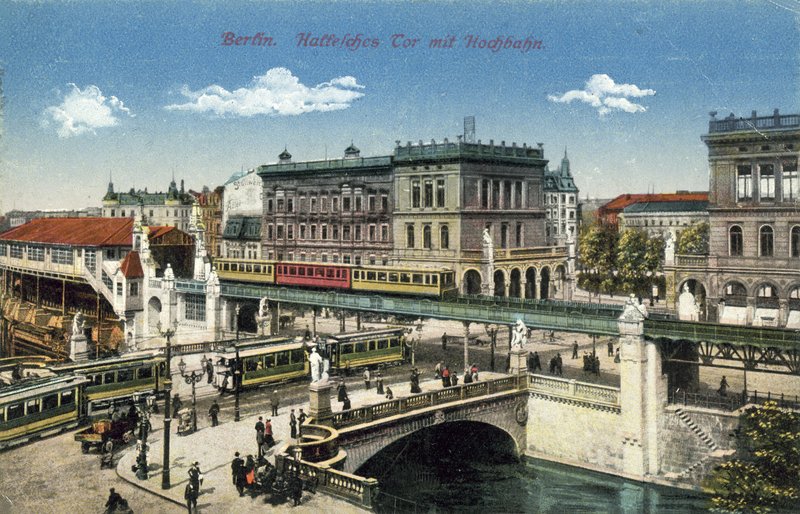 Hallesches Tor, Berlin (färgfoto) av Photographer German
