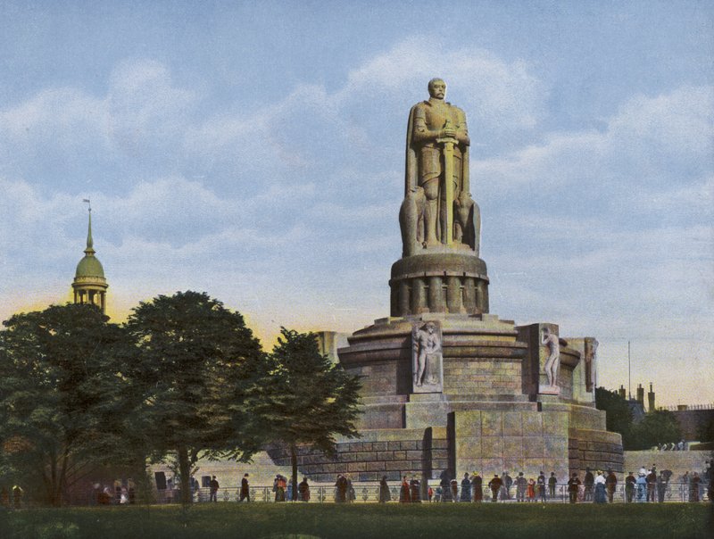 Hamburg: Bismarck Denkmal (foto) av Photographer German