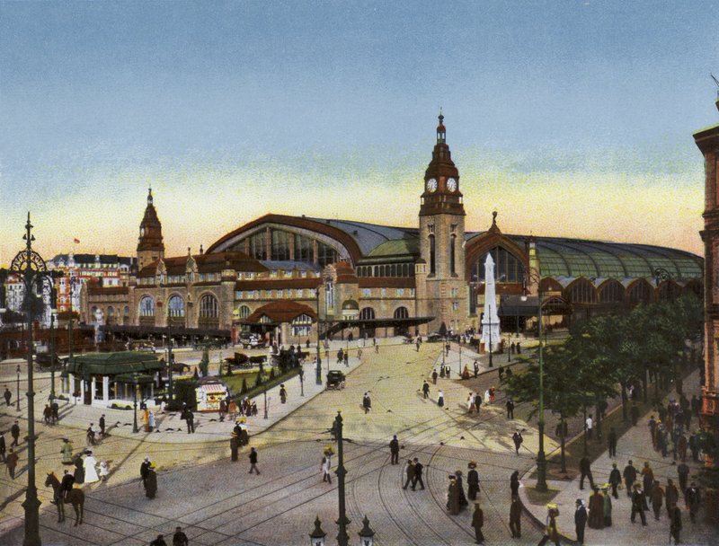 Hamburg: Centralstationen (foto) av Photographer German