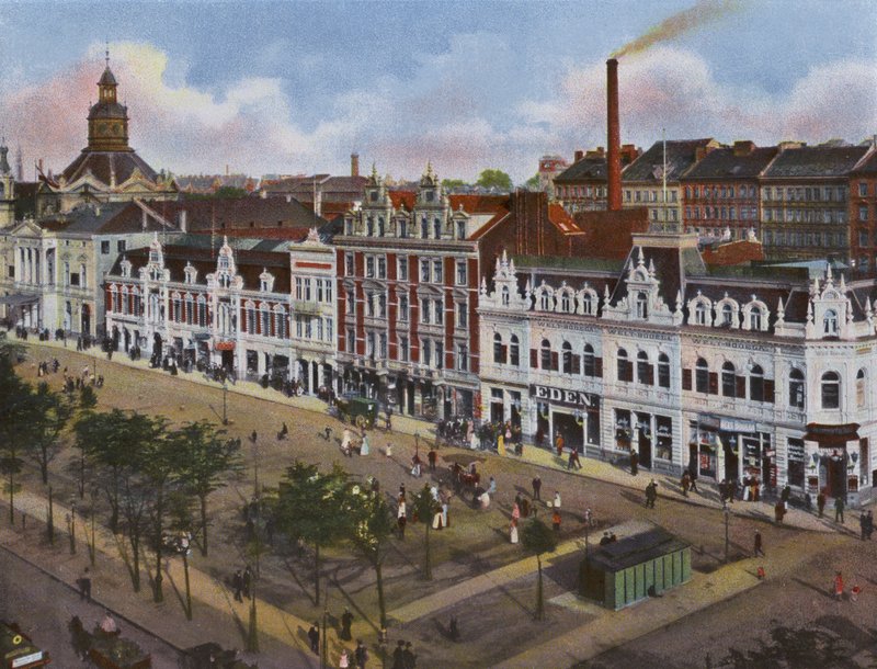 Hamburg: Spielbudenplatz (foto) av Photographer German