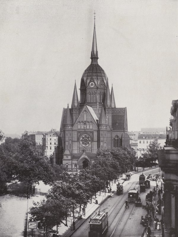 Heliga korsets kyrka (s/v foto) av Photographer German