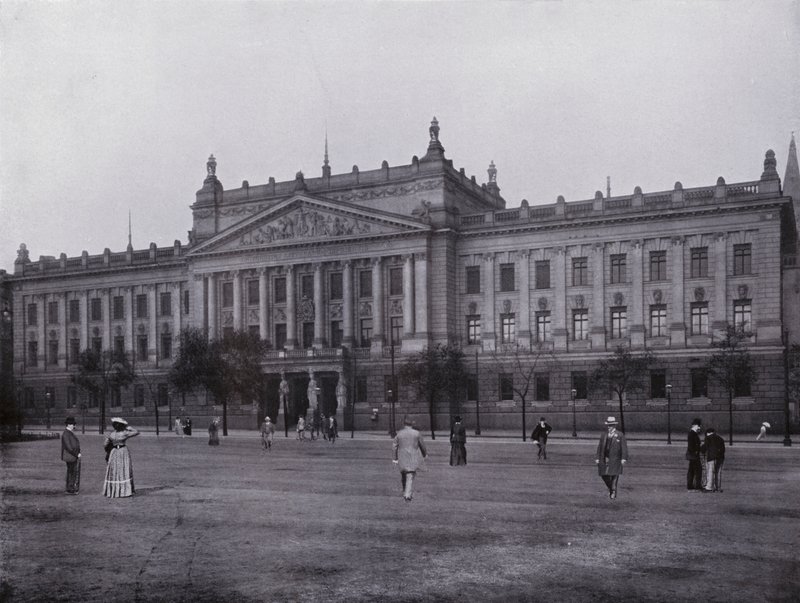 Leipzig: Royal University (s/v foto) av Photographer German