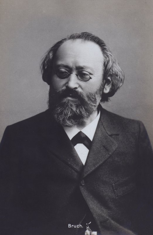 Max Bruch, tysk dirigent och kompositör (s/v foto) av Photographer German