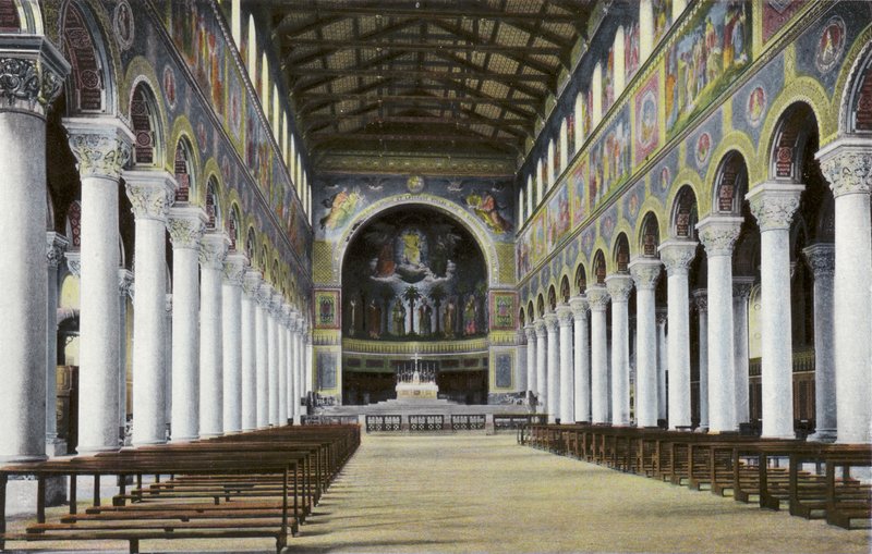 München/München: Basilikan, St. Bonifatiuskyrkan (foto) av Photographer German