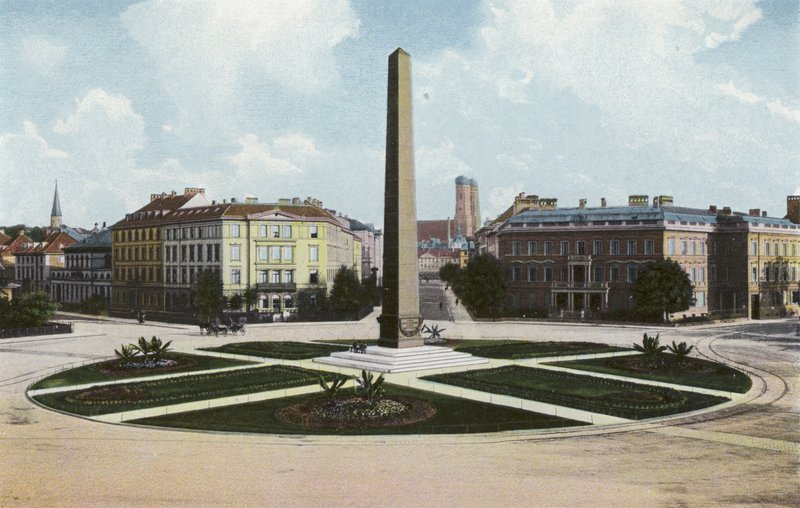 München/München: Karolinenplatz (foto) av Photographer German
