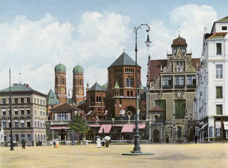 München/München: Künstlerhaus Am Lenbachplatz (foto) av Photographer German