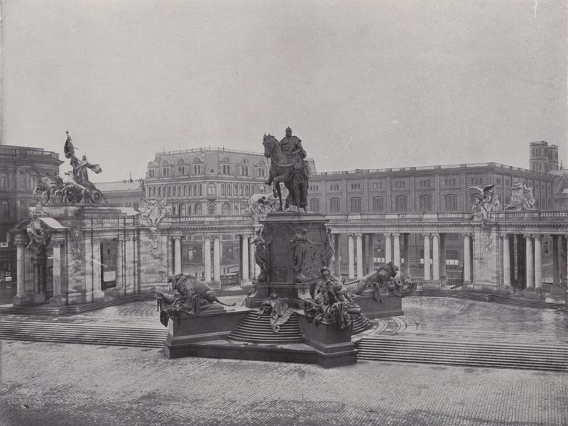 Nationaldenkmal Kaiser Wilhelm I (s/v foto) av Photographer German