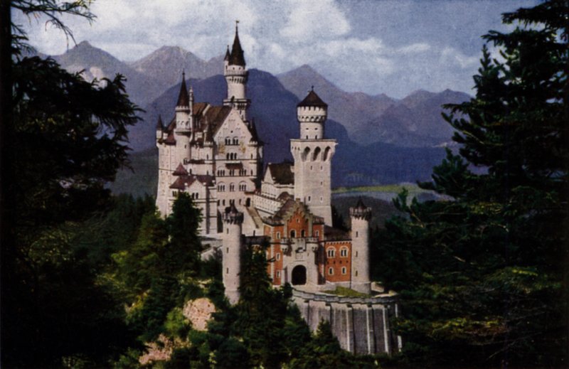Neuschwanstein slott (foto) av Photographer German