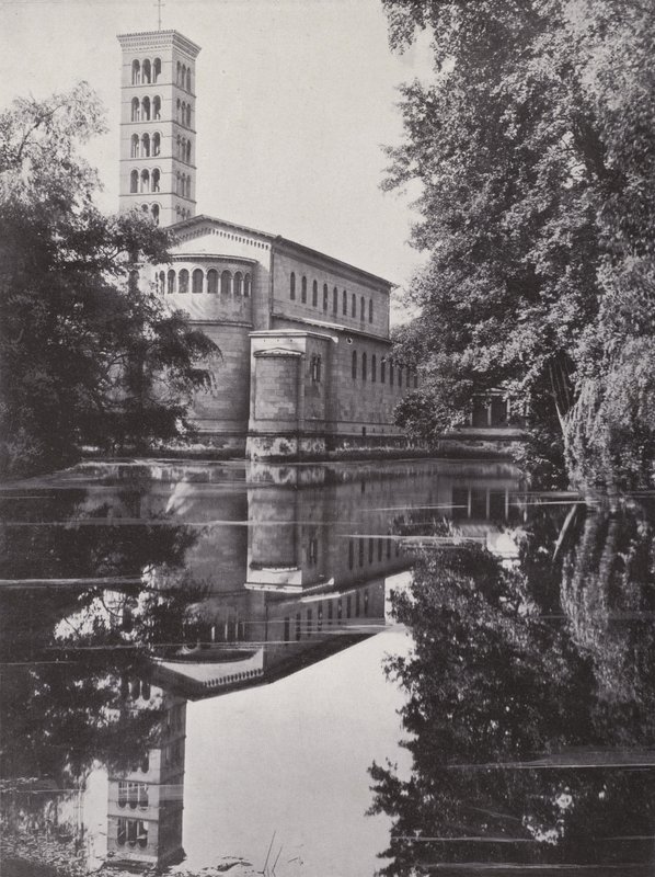 Potsdam, Friedenskirche (s/v foto) av Photographer German