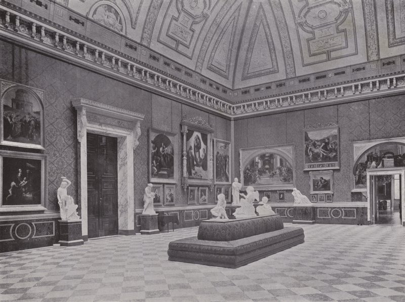 Potsdam, Orangerie, Raffaelsaal (s/v foto) av Photographer German