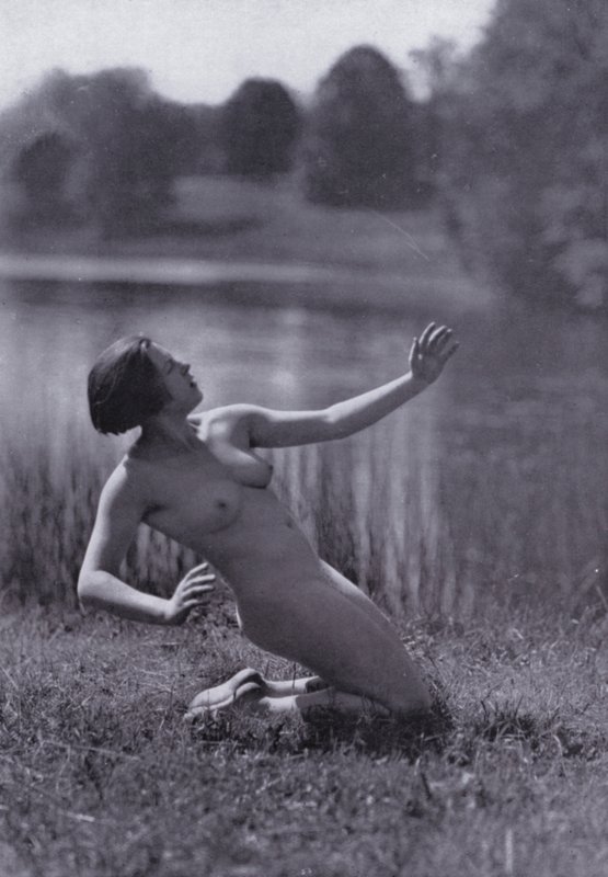 Den vackra kroppen, fysisk kultur för kvinnor (svartvitt foto) av Photographer German