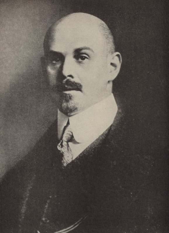 Walther Rathenau, tysk industriman och politiker (s/v foto) av Photographer German