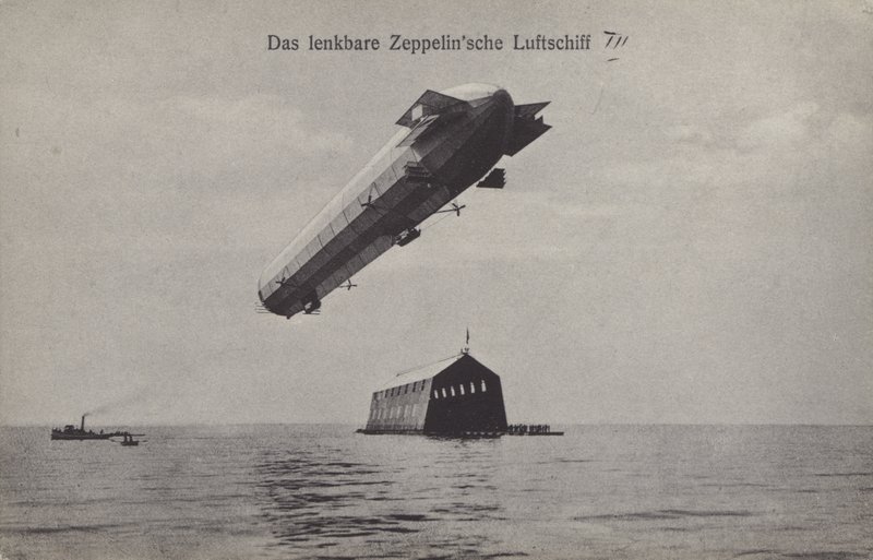 Zeppelin LZ III (s/v foto) av Photographer German