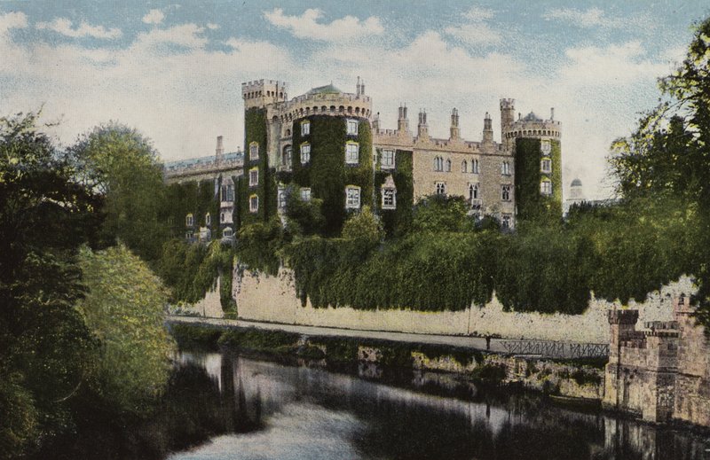 Sydirland: Kilkenny Castle, Kilkenny (färgat foto) av Photographer Irish
