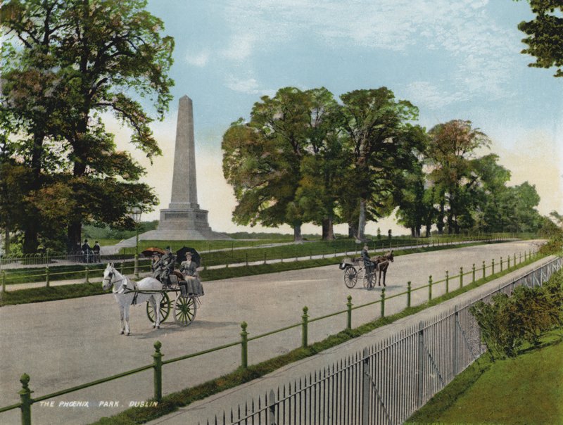 The Phoenix Park, Dublin (färgfoto) av Photographer Irish