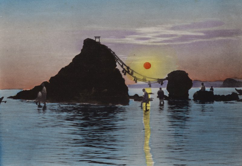 Japan, ca 1912: Futamigaura, Ise (foto) av Photographer Japanese