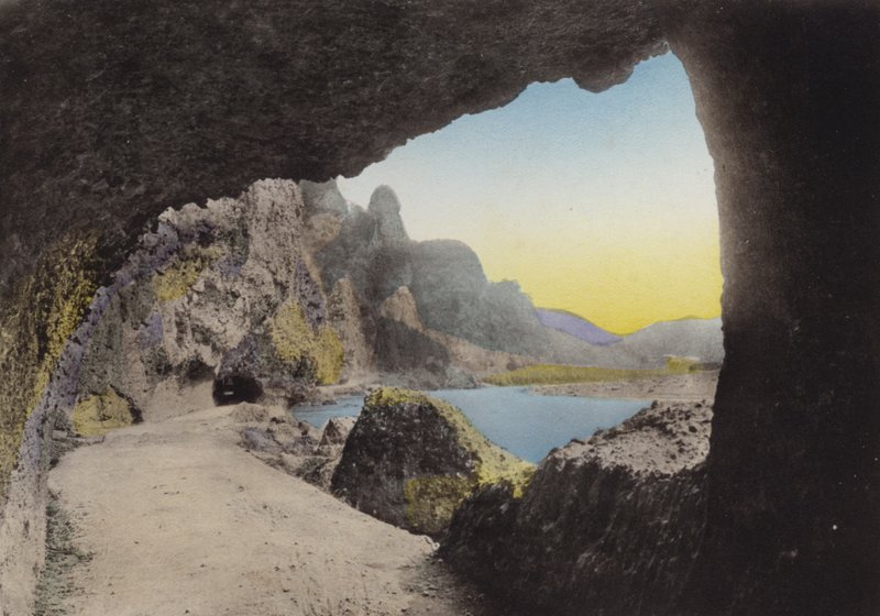 Japan, ca 1912: Yabake, Rohita-provinsen (foto) av Photographer Japanese