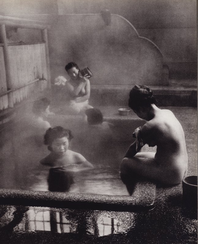 Public Bath (s/v foto) av Photographer Japanese