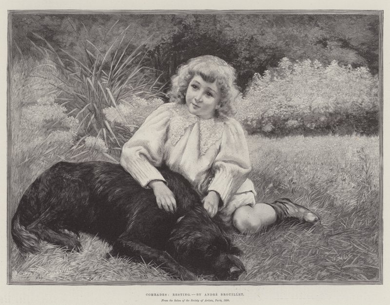 Kamrater, vila av Pierre Andre Brouillet
