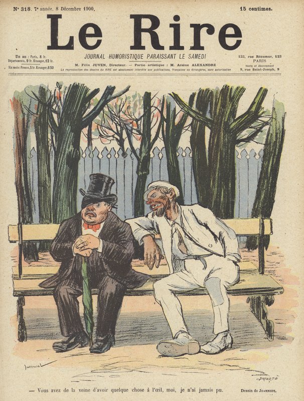 Illustration för Le Rire av Pierre Georges Jeanniot