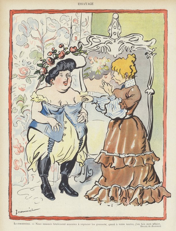 Illustration för Le Rire av Pierre Georges Jeanniot