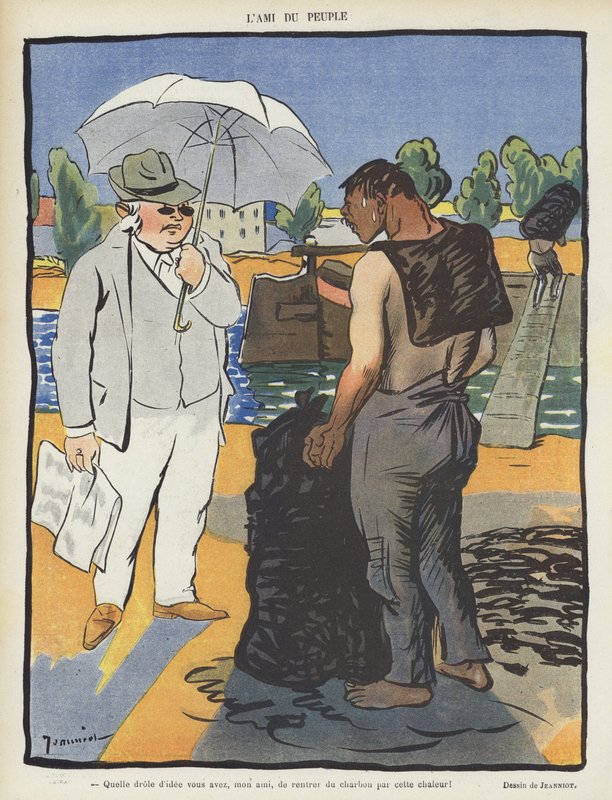 Illustration för Le Rire av Pierre Georges Jeanniot