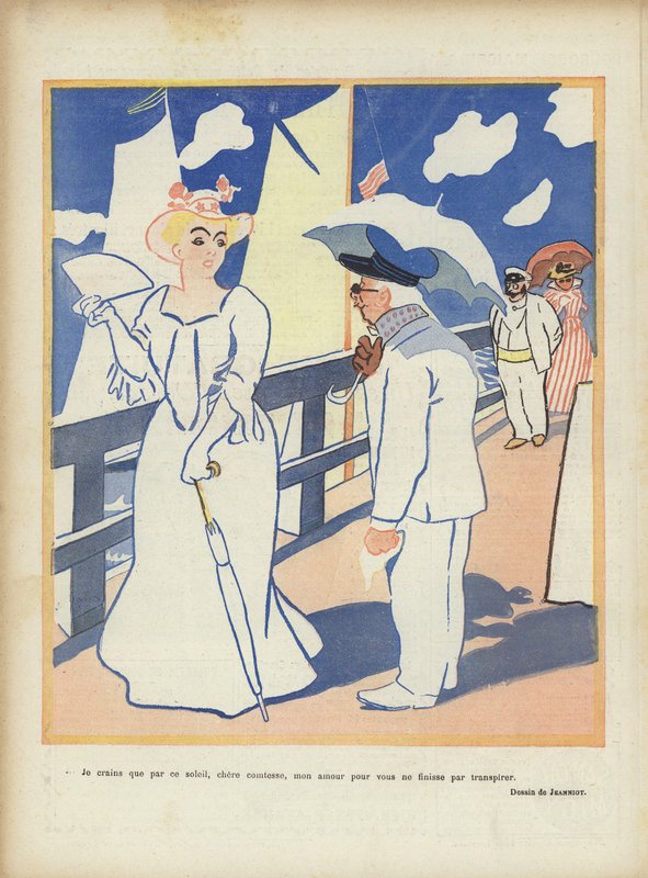 Illustration för Le Rire av Pierre Georges Jeanniot