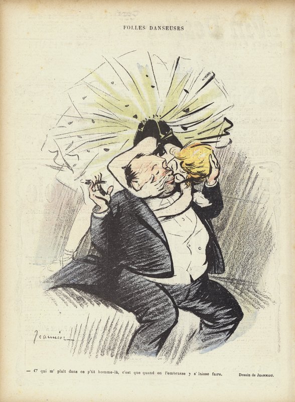Illustration för Le Rire av Pierre Georges Jeanniot