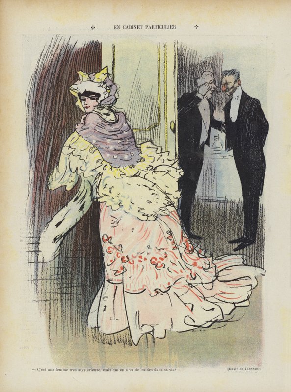Illustration för Le Rire av Pierre Georges Jeanniot