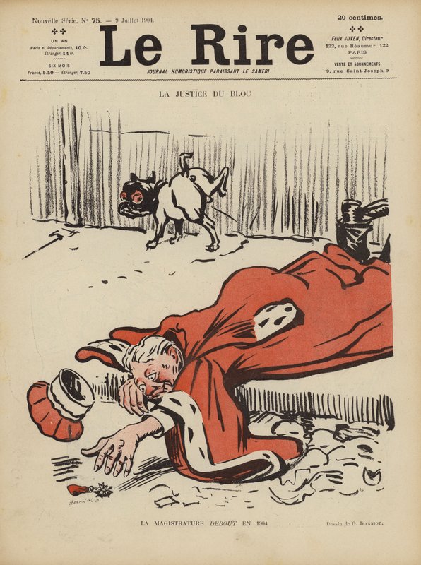 Illustration för Le Rire av Pierre Georges Jeanniot