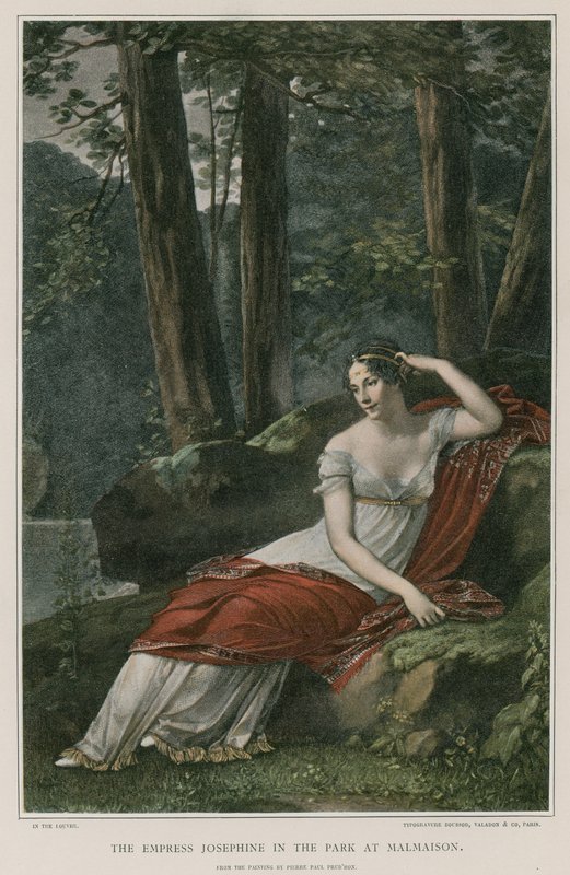 Kejsarinnan Josephine i parken vid Malmaison av Pierre Paul Prudhon