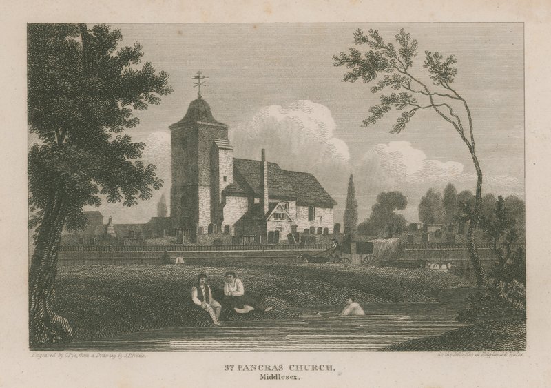 St Pancras-kyrkan av Pieter Jansz. Quast
