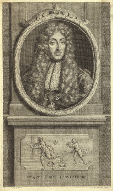 Porträtt av kung James II av England av Pieter van der Werff