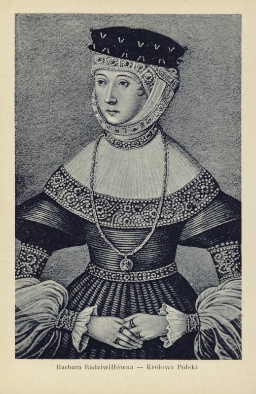 Barbara Radziwis huvud av Polish School