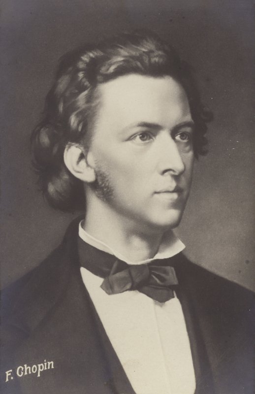Frederic Chopin, polsk kompositör och pianist (1810-1849) av Polish School