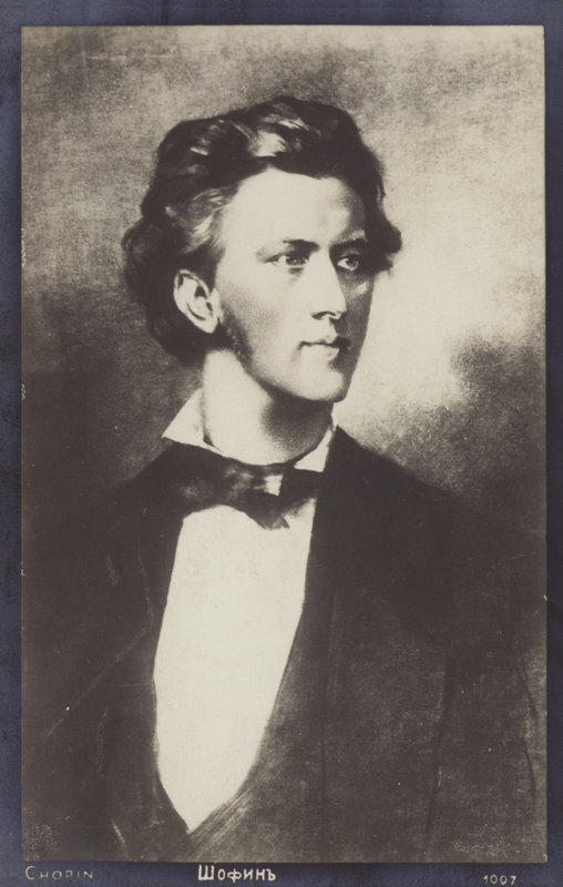 Frederic Chopin, polsk kompositör och pianist (1810-1849) av Polish School