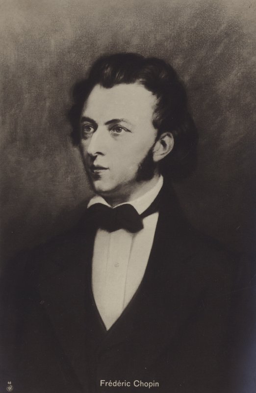 Frederic Chopin, polsk kompositör och pianist (1810-1849) av Polish School