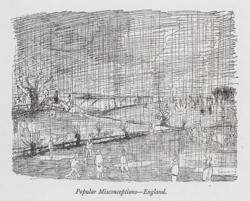 Populära missuppfattningar, England (litografi) av Pont (1908 40)
