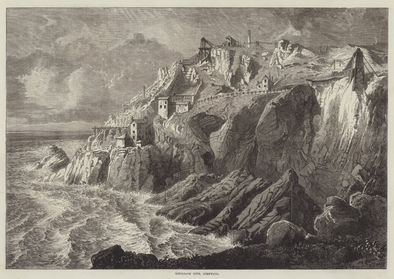 Botallack Mine, Cornwall av R. Dudley