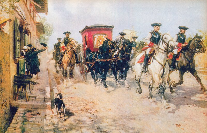 Storhertig Pietro Leopoldos strandpromenad av Raffaello Sorbi