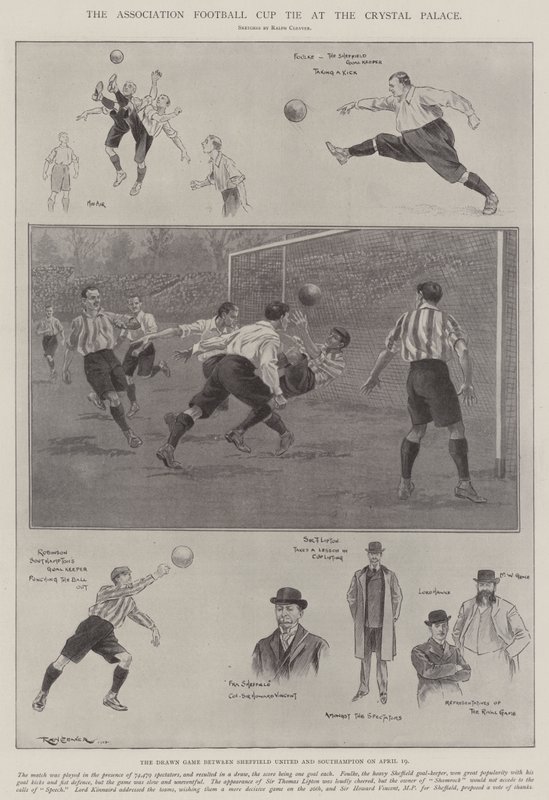 Oavgjort i fotbollscupen i Crystal Palace av Ralph Cleaver