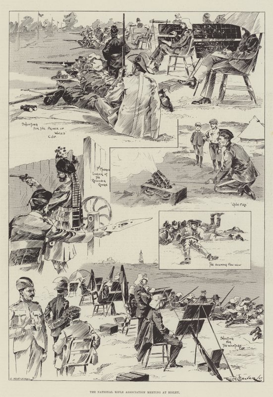 National Rifle Associations möte i Bisley av Ralph Cleaver